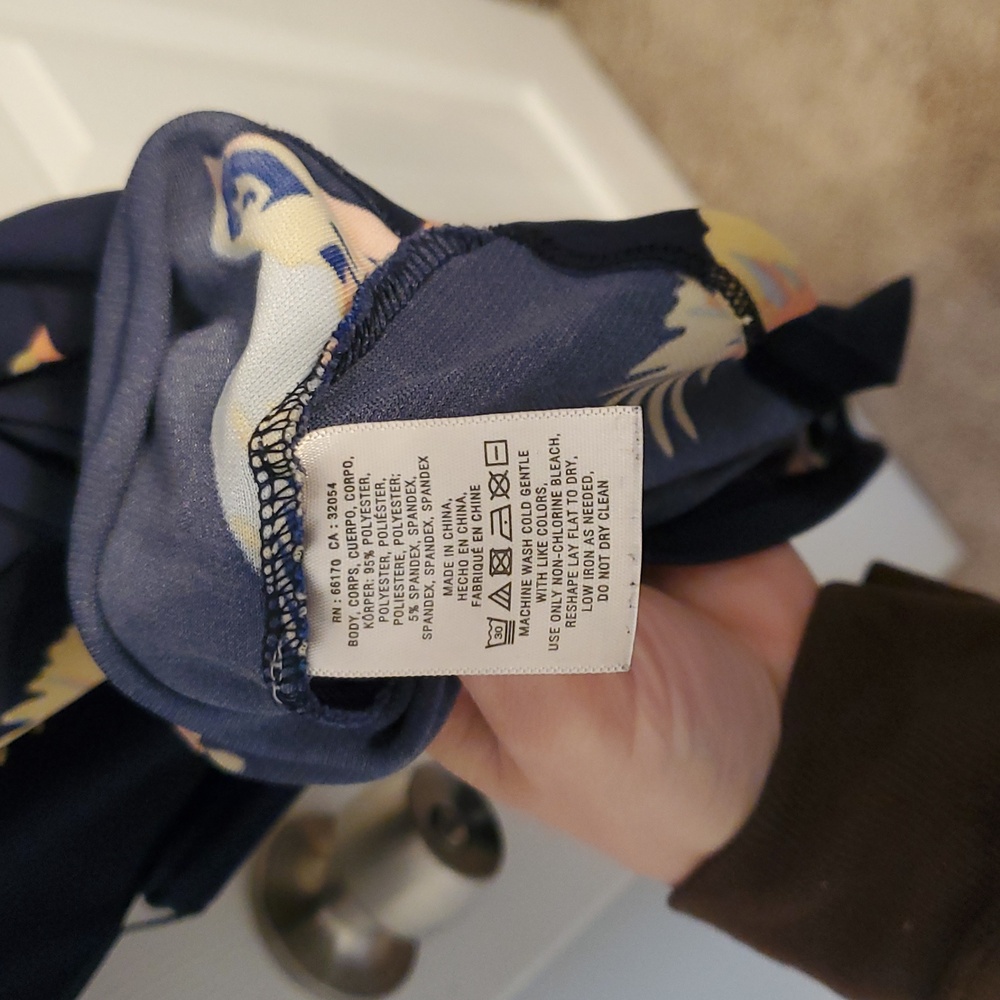 Anthropologie Deletta Fly Away Bird Navy Tunic - Picture 11 of 11